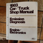 1983 FORD SHOP MANUAL