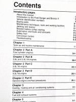 Ford Ranger & Bronco 2 Repair Manual