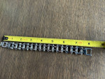 /// BIKER CHAIN BRACELET 8” SS //