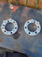 Wheel Spacers 1 inch 6 lug Chevy / Toyota