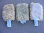 WASH MITTS ( 3 )  NEW