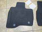 2011-2019 Ford Explorer Factory OEM Rubber Floor Mats All Weather Blk