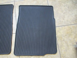 2011-2019 Ford Explorer Factory OEM Rubber Floor Mats All Weather Blk