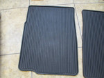 2011-2019 Ford Explorer Factory OEM Rubber Floor Mats All Weather Blk