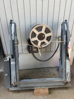 Wheel chair handicap lift for van or large car or bus