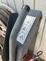 Wheel chair handicap lift for van or large car or bus