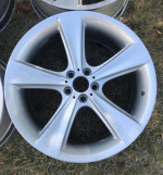 BMW X5 X6 E65 E66 SILVER FACTORY GENUINE STYLE 128 21"STAGGERED WHEELS