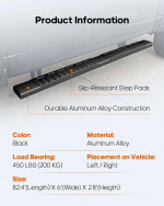 OCPTY 6 inches Running Boards, Steps Nerf Bars Compatible for Chevy Si