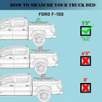 Hard Tri-Fold Truck Bed Cover with 2015-2024 Ford F150 | F150 Lightnin