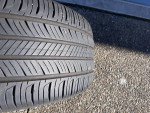 235/45R18 Tire 80-85% tread