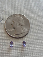 Estate 14k Yellow Gold 1ct. TW Amethyst Stud Earrings