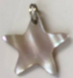 Natural Shell Small Star Pendant