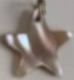 Natural Shell Small Star Pendant