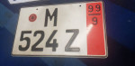 Pair of German License Plates Germany