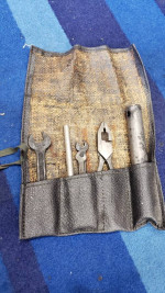 Vintage English Tool Kit Snail England
