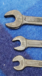 Vintage English Tool Kit Snail England