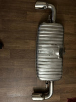 Audi TT MK2  Dual Muffler
