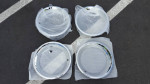 Eagle Flight Deep Dish Chrome Trim Rings (15x7 wheels)