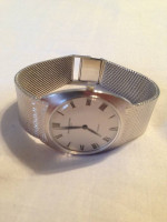 Vacheron Constantin 18K white gold automatic branded watch