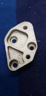 Mopar A B Body Hurst 4 Speed Shifter & Mounting Plate