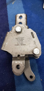 Mopar A B Body Hurst 4 Speed Shifter & Mounting Plate