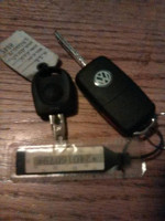2004 VW GTI remote key and spare keyless entry