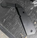 NEW Clipdraw 1911 Compact Clip Draw Holster Grip Clip - Black