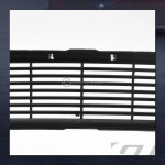 1994-2002 Dodge Ram Glossy Black Horizontal Front Hood Grill Guard