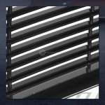 1994-2002 Dodge Ram Glossy Black Horizontal Front Hood Grill Guard