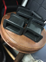 3 Sets Of Racing Harness Belt Pass Throughs