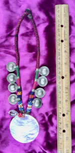 Necklace Shells and Beads Handmade One of a Kind