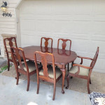 Pennsylvania House Dining Table w/ 6 Chairs
