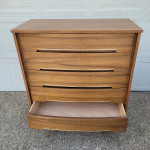 5 Drawer Vintage MCM Low Boy Dresser