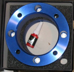 *NEW* 4 Piece Set 4X137 Two Inch Blue Anodized Wheel Spacers