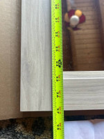 RV vanity door and mirror
