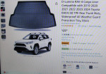 *NEW* Toyota Rav4 Cargo Liner