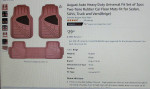 *NEW* Heavy Duty Universal 3 piece Floor Mat Set