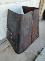 1933 Chevrolet Car Original Hood Assembly With Vent Doors