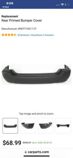 2006 Toyota Highlander bumpers
