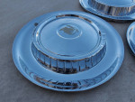 Original 1957 Dodge Lancer 14" Hubcap Wheelcover Center Cap Lot of 3
