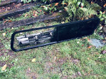 Sliding window for truck canopy / topper - Passenger side