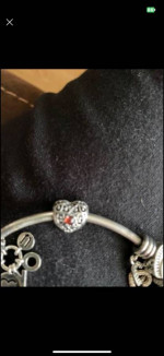 Pandora bracelet w/ 7 charms