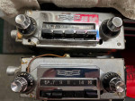 1958 CHEVROLET IMPALA AM RADIOS- 2 UNITS