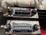 1958 CHEVROLET IMPALA AM RADIOS- 2 UNITS