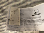 NWT Honda fit sport 2009 cv joint boot set