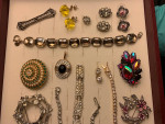 Large Costume Jewelry Lot (6) ~200 pieces