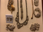 Large Costume Jewelry Lot (6) ~200 pieces