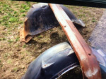 63-66 Chev Pu front bumper painted