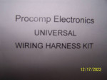 PROCOMP WIRING HARNESS