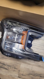 2018 2019 2020 Ford F150 w/ Dark Housing Headlight Headlamps pair